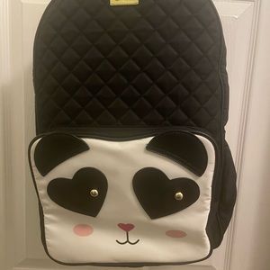 Betsey Johnson panda backpack